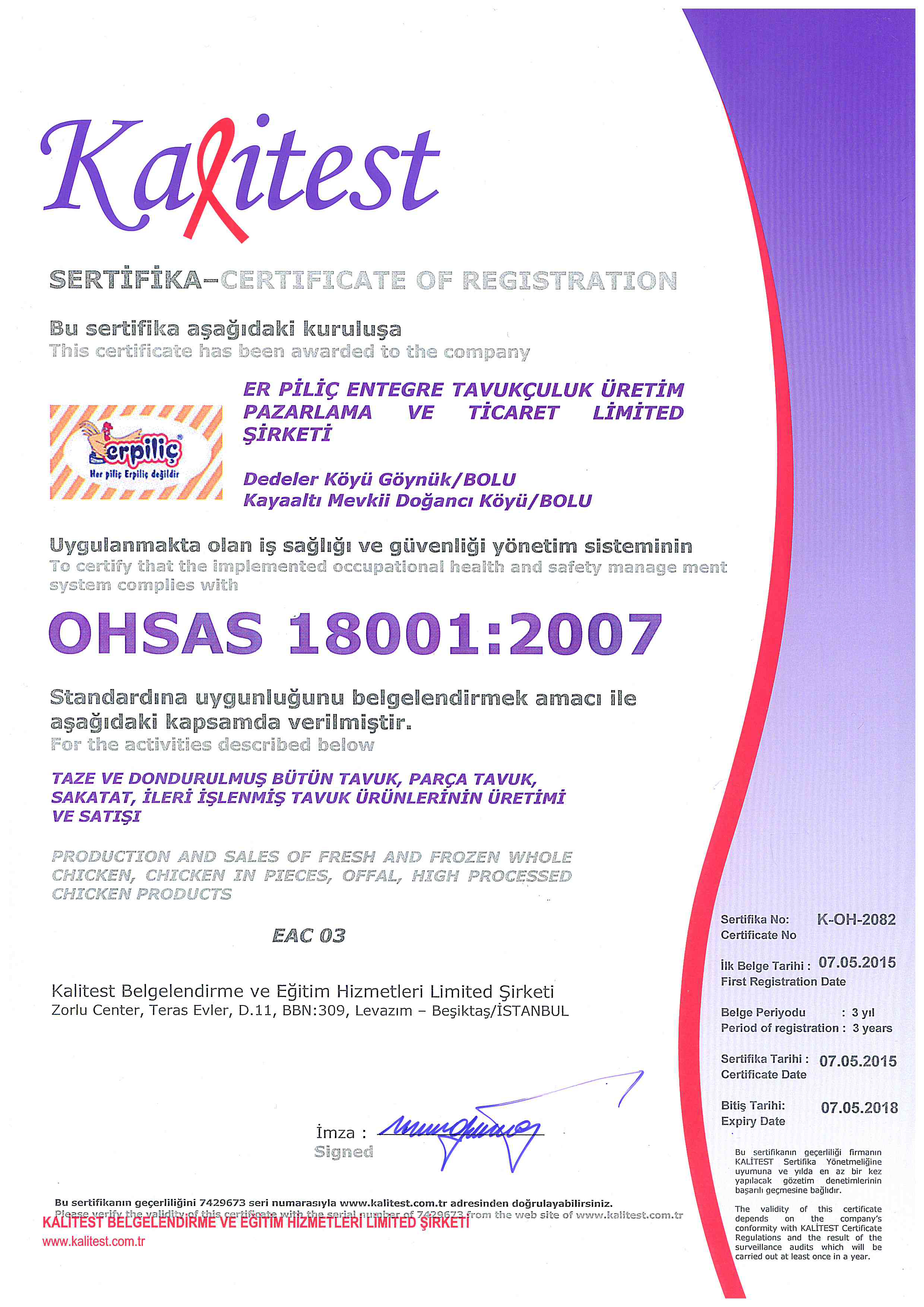 OHSAS 18001:2007