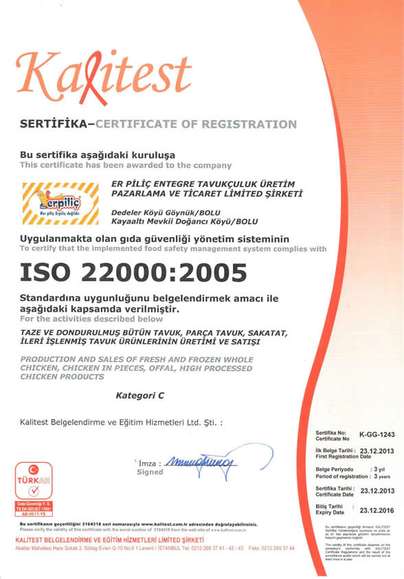 ISO 22000:2005